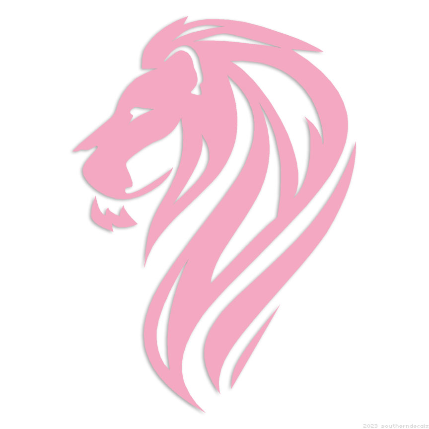 Lion Head - Decal Sticker - Multiple Colors & Sizes - ebn7144 | eBay
